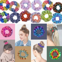 5/6pcs Fashion Velvet Band Scrunchie Elastic Hair Ties Headwear Rope Adult Women Hair Rope Hair Accessories Band Simple Hair Tie 2024 - buy cheap