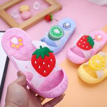 Children Infant Kids Baby Girls Boys Cute Fruit Paw Beach Slipper Sandals Shoes Soft Sole Anti-slip Fashion Casual Baby Slipper 2024 - buy cheap