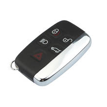 Funda para mando a distancia de 5 botones, carcasa para llave inteligente, Para JAGUAR XJ, XJL, XF 2024 - compra barato