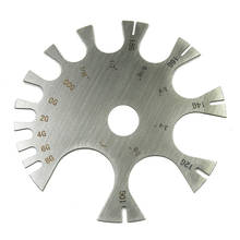 1PC Surgical Steel Wire Gauge Wheel Tool 1mm-25mm Wire Gauge Thickness Gauge Measurement Tester Ruler Gauge Diameter Tool 2024 - buy cheap