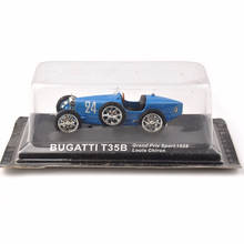 1/43 Blue Grand Prix Sport 1928 Louis Chiron Classic Car Bugatti T35B for Fans Kids Toys 2024 - buy cheap