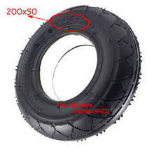Neumático para patinete eléctrico, llanta de 200x50 (8x2) 8 ", E100, E125, E200, sólido/relleno de espuma, 2 colores seleccionables 2024 - compra barato