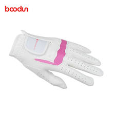 BOODUN Women Professional Golf Gloves Genuine Leather Sport Gloves Lady Sheepskin Golf Gloves Brand Golf Training Gloves 2024 - buy cheap