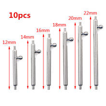 10pcs Watch Pin Pepair Tools & Kits 1.5mm Diameter Quick Release Watch Strap Spring Bars Pins 16MM 18MM 20MM 22MM 24MM Length 2024 - buy cheap