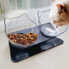 Non-Slip Double Cat Bowl Dog Bowl With Stand Pet Feeding Cat Water Bowl For Cats Food Pet Bowls For Dogs Feeder Product Supplies 2024 - buy cheap