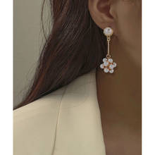 HaHaGirl Statement Gold Earrings Big Geometric Round Earrings For Women Hanging Dangle Earrings Drop Earring Modern Girl Jewelry 2024 - buy cheap