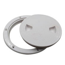 Anti-corrosive Plastic White Boat 6" Deck Inspection Hatch For Yacht Marine 2024 - buy cheap