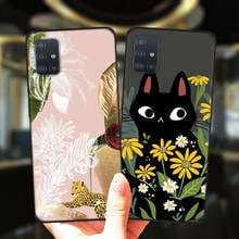 Flowers Leopard Dog Cat Case For Samsung A52 A72 A51 A71 A50 A70 A02 A12 A42 A32 A31 A21S A41 A40 A30 A20 A11 Silicone Cover 2024 - buy cheap