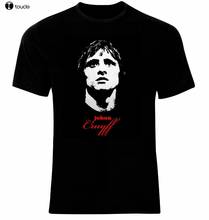 Johan Cruyff Dutch Footballer Legend Vintage New Summer Style Printed Cotton O Neck Tee Shirt Fit Short-Sleeve T Shirt 2024 - buy cheap