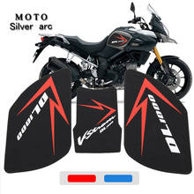 Motorcycle Protector Non Slip Tank Pad Tank Side Traction 3M Sticker FOR SUZUKI v-strom DL1000XT DL 1000 XT  2017-2019 2018 2024 - buy cheap