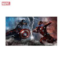 Marvel Posters Avengers Superhero Captain America and Iron Man Heroes on The Wall Art Home Decorate Children Room Birthday Gift 2024 - buy cheap