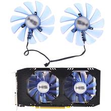 Ventilador de GPU para tarjeta gráfica, FDC10U12S9-C alternativa CF1010U12S de 95mm para XFX RX 580 RX590 HIS RX580 IceQ RX570, 2 uds. 2024 - compra barato