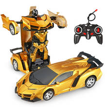 26 Styles RC Car Transformation Robots Sports Vehicle Model Robots Toys Remote Cool RC Deformation Cars Kids Toys Gifts For Boys 2024 - buy cheap