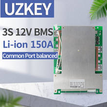 3s 12v 150a bms lipo battery solar energy port common Li-ion temperature protection pcm Lithium Battery Protection Board 2024 - buy cheap