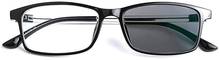 MINCL miopía pequeño cuadrado TR90 marco ultraligero Farsight gafas de moda nuevas gafas fotocrómicas hombres NX 2024 - compra barato