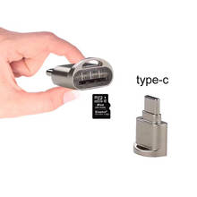 Мини-кардридер Type C Micro SD TF устройство для чтения карт памяти OTG адаптер USB 3,1 кардридер для телефона 2024 - купить недорого