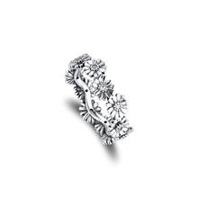 Висячие прозрачные круглые блестящие кольца из стерлингового серебра 925 пробы, ювелирные кольца для женщин, серебряные кольца в европейском стиле для изготовления ювелирных изделий 2024 - купить недорого