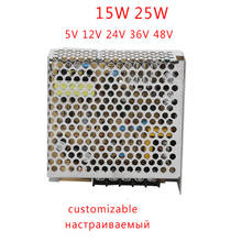 YK Customizable SMPS Power Supply Switching Transformer 220V 5V 12V 24V 36V Switch Led Strip AC DC Power Source Supply 15W 25W 2024 - buy cheap