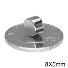 10~200PCS 8x5 mm Small Round Magnet disc 8mm*5mm Neodymium Magnet Dia 8x5mm Permanent NdFeB Strong Powerful Magnet 8*5 mm N35 2024 - buy cheap