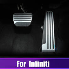 Car Accelerator Gas Pedal Brake Pedal Footrest Pedal Pad Cover For Infiniti G25 G35 G37 Q50 Q60 EX25 QX50 QX70 EX FX Accessories 2024 - buy cheap