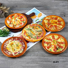 artificial food props hotel restaurant dining room bakery pastry baking house shop store decoration fake simulation pizza model 2024 - buy cheap