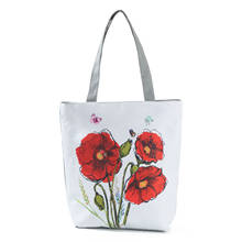 Fashion Women Handbag Large Capacity Canvas Bag Simple Design Ladies Bags Casual Creative Print Shoulder Bags for Women 2024 - buy cheap