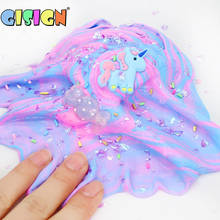 60ml Colorful Fluffy Unicorn Puff Slime Plastic Clay Light Clay Modeling Polymer Clay Sand Light Plasticine Gum For Handmade Toy 2024 - buy cheap