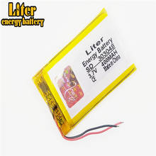 3.7V lithium polymer battery 303048 033048 400mah battery Bluetooth MP3 MP4 Recorder 2024 - buy cheap