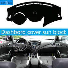 For Hyundai Veloster 2012 2013 2014 2015 2016 2017 Car Dashboard Cover Mat Pad Sun Shade Instrument Protect Carpet Accessories 2024 - buy cheap