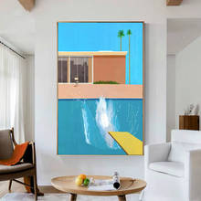 David Hockney-impresiones artísticas de exposición, carteles e impresiones en lienzo, pinturas artísticas de pared, imágenes para decoración de sala de estar (sin marco) 2024 - compra barato