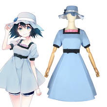 Japan Anime Steins;Gate Shiina Mayuri Cosplay Dresses Costume Halloween Uniform Lolita Maid Princess Dress 2024 - buy cheap