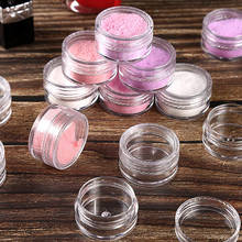 Frascos de gel recarregáveis de 5g, frascos de maquiagem cosméticos, recipiente pequeno redondo para pó, pacote de gel de perfume da série little creme com 10 peças 2024 - compre barato