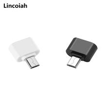 Конвертер Micro USB в USB для планшетного ПК Android Usb 2,0 Mini OTG USB кабель OTG адаптер Micro Female конвертер адаптер, 25 шт. 2024 - купить недорого