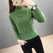 Vy1058 2020 spring autumn winter new women fashion casual warm nice Sweater woman female OL turtleneck sweater 2024 - buy cheap