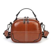 Genuine Leather Handbags Women Bag High Quality Fashion Female Bags Trunk Tote Spanish Brand Shoulder Bags Ladies Menssenger Bag 2024 - buy cheap