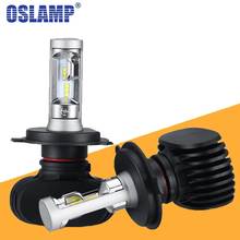 Oslamp S1 H4 H13 Hi lo Beam Car LED Headlight Bulbs H7 H11 9005 9006 50W 8000LM 6500K CSP Led Auto Headlamp Led Bulb Car Light 2024 - buy cheap