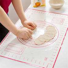 Silicone Baking Mat Reusable Non-Stick Pizza Bread Rolling Dough Maker Pad Kitchen Gadgets And Accessories Pastry Tools 2024 - buy cheap