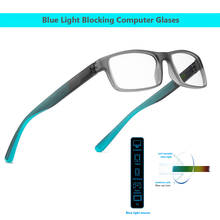 eyeglasses glasses frame for Men women Anti Blue Light Blocking Glasses UV400 clear Computer Glasses Gaming Goggles Eyewear TR90 2024 - buy cheap