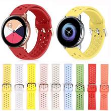 22mm 20 band for samsung Gear sport s3 s2 classic galaxy watch active 40 44mm 46mm 42mm strap huami amazfit gtr bip huawei gt 2 2024 - buy cheap