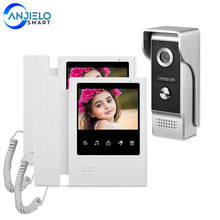 4.3 inch Wired Video Door Phone System Visual Intercom Doorbell with IR Night Vison 700TVL Outdoor Camera for Home Surveillance 2024 - buy cheap