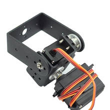 2 dof pan e tilt com mg 996r servos montagem do sensor para robô conjunto avião carro diy com cabo gravata 2024 - compre barato