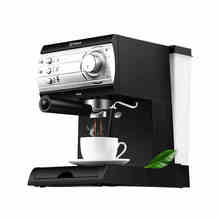 220v semi-automático italiano máquina de café 20bar bomba de alta pressão máquina de café a vapor puxar flor máquina de café novo 2024 - compre barato