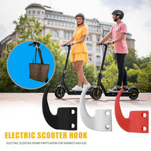 Scooter elétrico alça dianteira gancho para ninebot max g30 scooter acessórios skate criança scooter alça gancho parte 2024 - compre barato