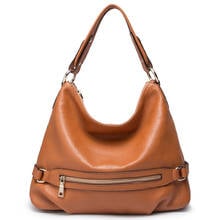 Mesoul bolsa de ombro feminina em couro legítimo, bolsa de mão design simples e de alta capacidade, bolsa transversal 2024 - compre barato