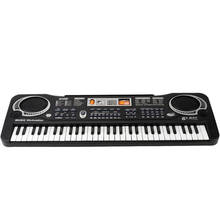 FOR KIDS letric Piano Multi-function Musical Instrumen 61 Keys Music Electronic Keyboard Kids Gift With Microphone KB06 2024 - buy cheap