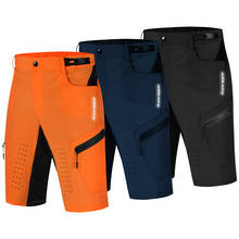 Shorts masculino com corte solto, ideal para ciclismo, mtb e esportes ao ar livre, secagem rápida, downhill e esportes 2024 - compre barato