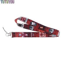 Cordones PC2246 de la película de terror Twin Ghost, soporte para tarjeta de identificación, identificación, teléfono móvil, correas, llavero, accesorios 2024 - compra barato