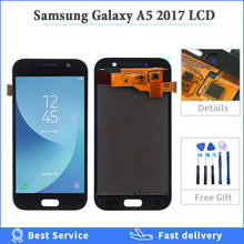 A520f lcd для Samsung Galaxy A5 2017 lcd A520 SM-A520F ЖК-дисплей дигитайзер сенсорный экран для Samsung A5 2017 дисплей A520 lcd 2024 - купить недорого