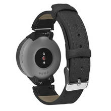 Correa de cuero de repuesto para reloj Huami Amazfit Verge, Accesorios inteligentes cómodos para jóvenes, a la moda 2024 - compra barato