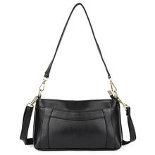 Genuine Leather Ladies Luxury Shoulder Bag Women's Handbag Female Messenger Bag Fashion Crossbody Bags for Women 2019 Tote Purse 2024 - buy cheap